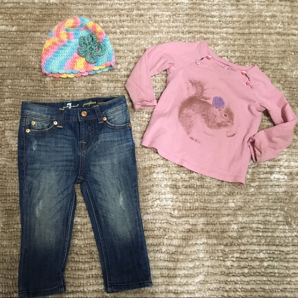 NEW 7 For All Mankind Josefina boyfriend jeans